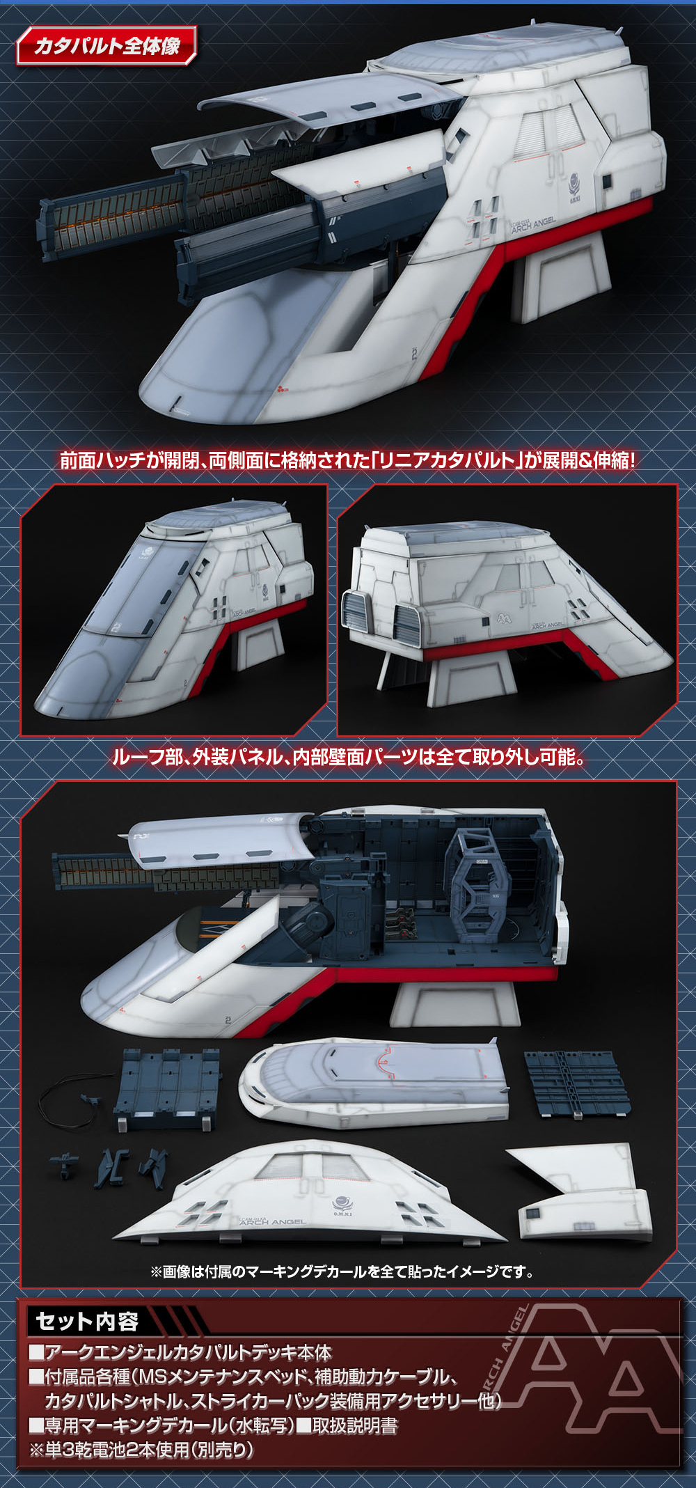 その他 ホビー商品 Realistic Model Series 機動戦士ガンダムＳＥＥＤ　１/144 HGシリーズ用 アークエンジェルカタパルトデッキ